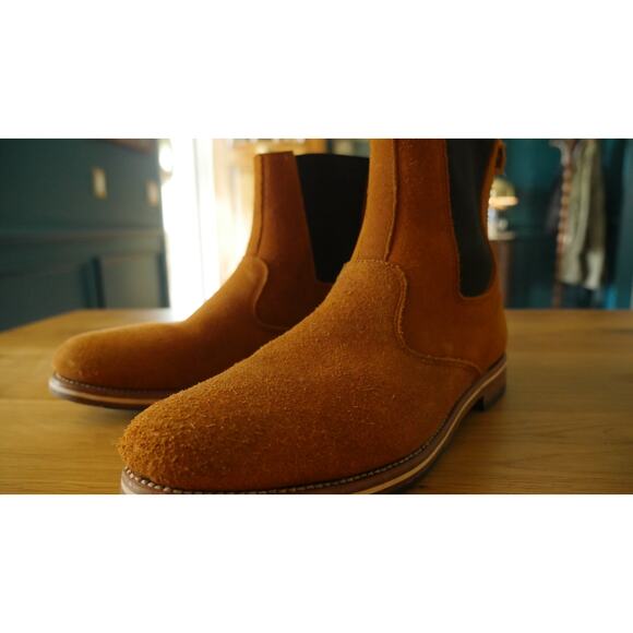 Mens 12 D USA Helm Riley Chelsea Boots (Rancourt Made) - Picture 6 of 10